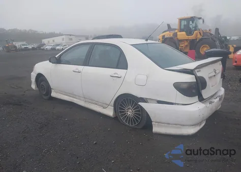 2005 Toyota Corolla S из США, поврежденный, VIN 2T1BR32E85C400667